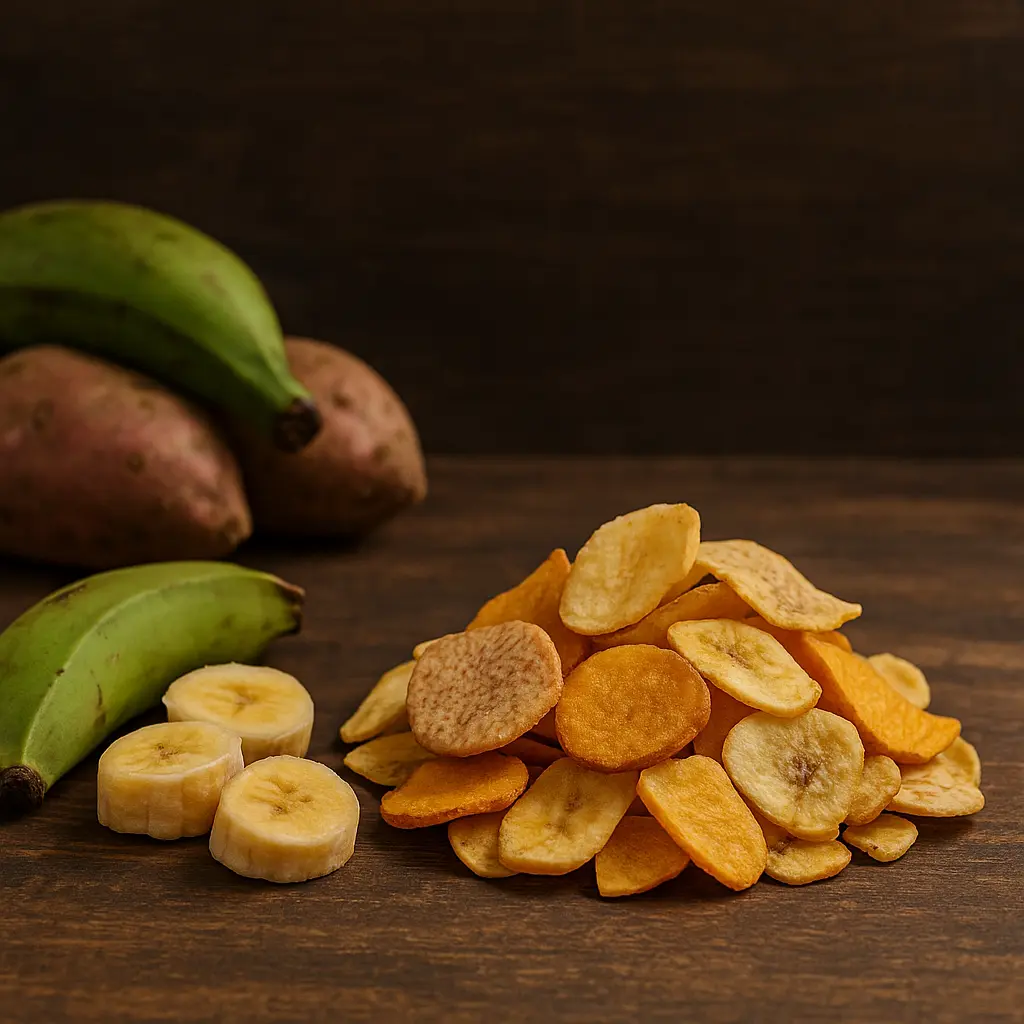 Mixed Root Crisps